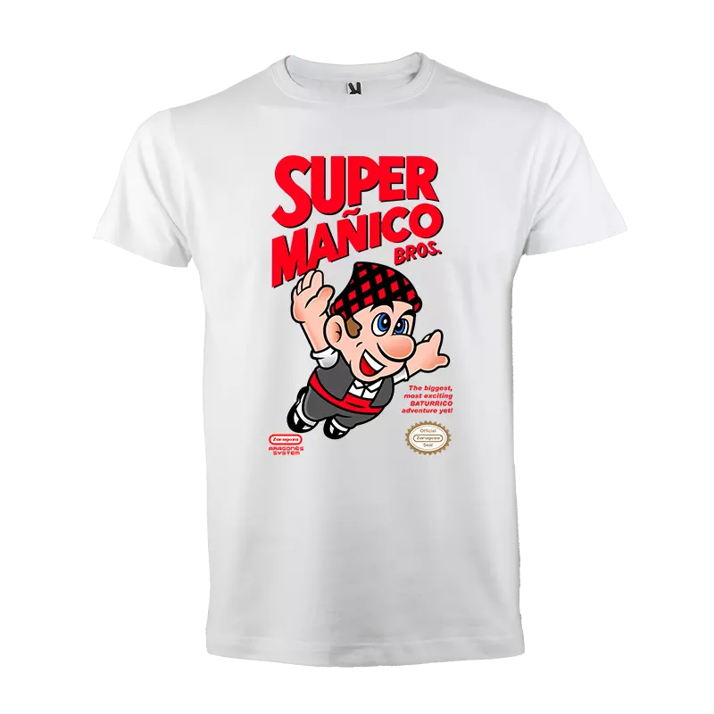 camiseta: Super mañico bros