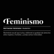 Feminismo Definición - Blanco
