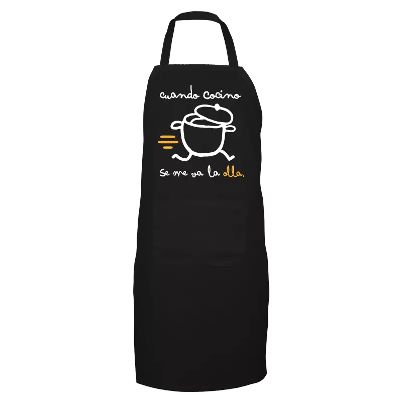 Delantal: Cuando cocino se me va la olla