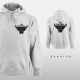 The Black Bull - Sudadera Colores Escudo + Espalda