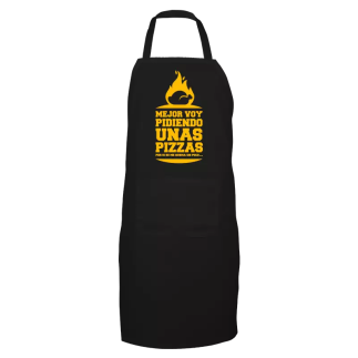 Delantal: Mejor voy pidiendo unas pizzas