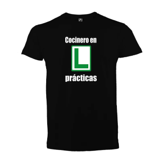 Camiseta: Cocinero en practicas