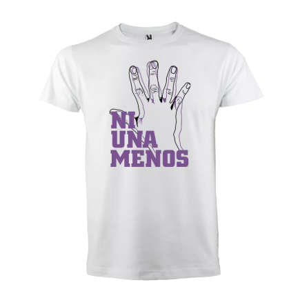 Camiseta: Ni una menos