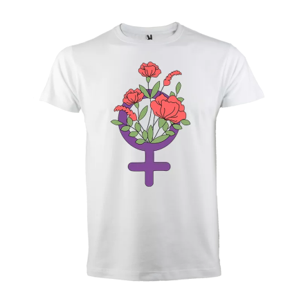 Camiseta: Simbolo en flor
