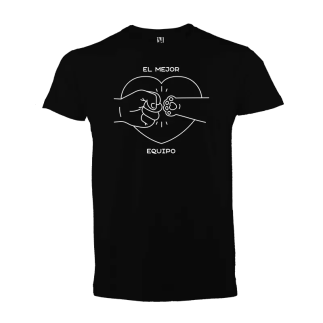 Camiseta: El mejor equipo-gato