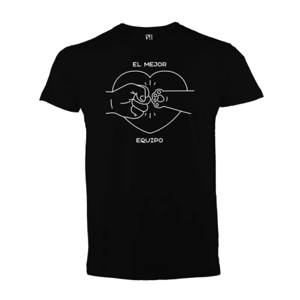 Camiseta: El mejor equipo-gato