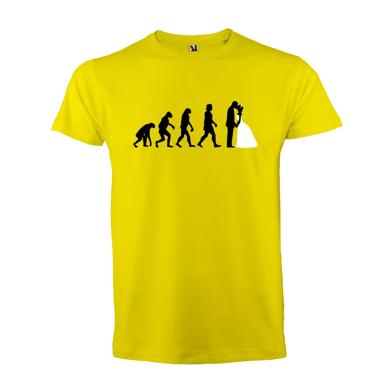 Camiseta: Evolución bodas