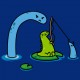 Dinosaurio Pesca