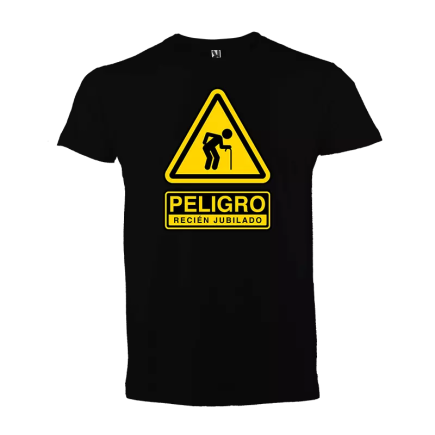 Camiseta: Peligro recién jubilado