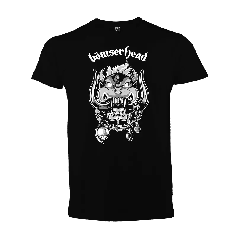 Camiseta: Bowserhead Crew