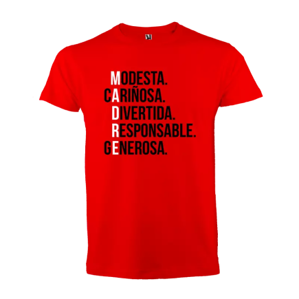 Camiseta: Madre solo una