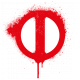 Deadpool Logo Spray