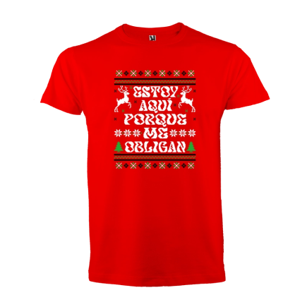 camiseta: Estoy aqui porque me obligan