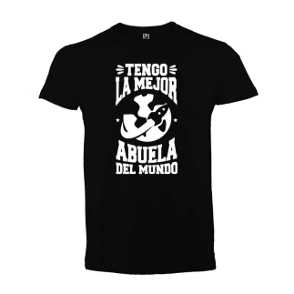 Camiseta: Tengo la mejor abuela del mundo