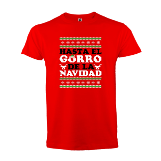 Harto de la Nvidad y las comilonas "-hasta-el-gorro-de-navidad"