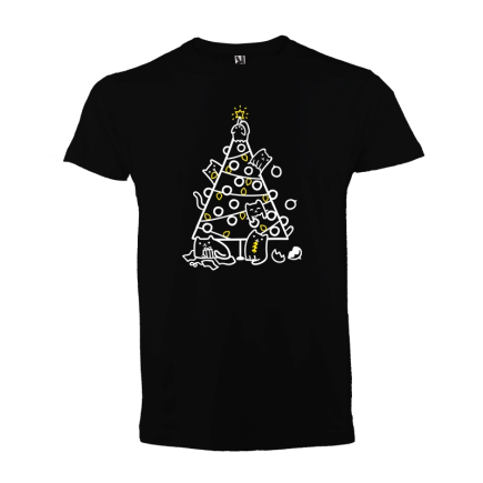 Camiseta: Navidades gatunas
