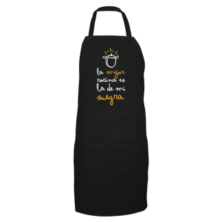 Delantal: La mejor cocina SUEGRA