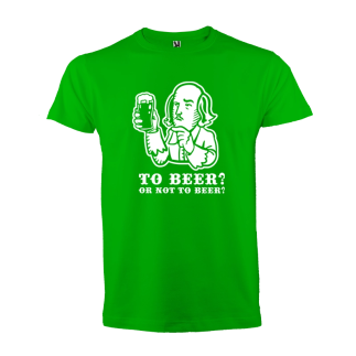 Para los amantes de la cerveza, que no tienen dudas "Too beer or not"