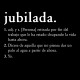 Jubilada definición