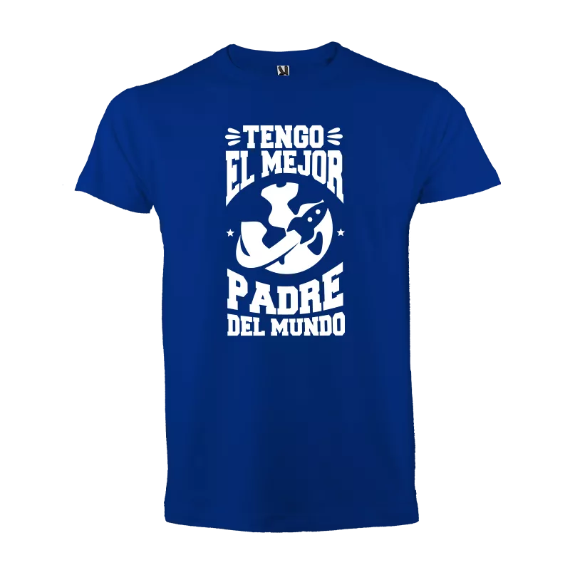camiseta: tengo el mejor padre del mundo