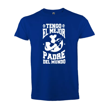 camiseta: tengo el mejor padre del mundo