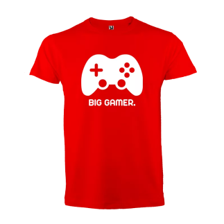camiseta: Big gamer