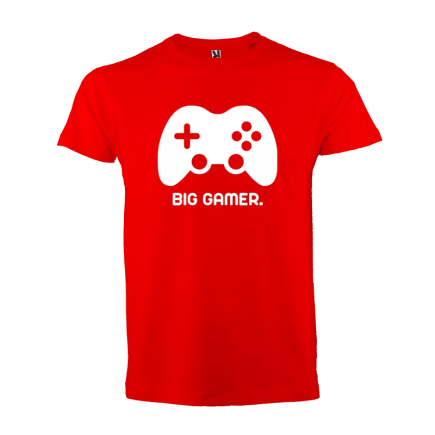 camiseta: Big gamer