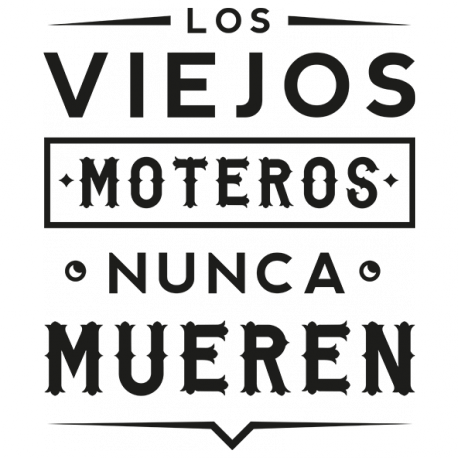 Los viejos moteros nunca mueren - Negro