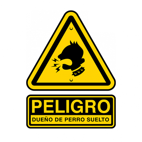 Peligro - Dueño de perro suelto