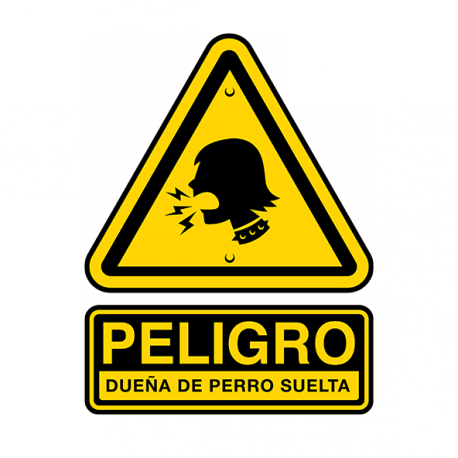 Peligro - Dueña de perro suelta