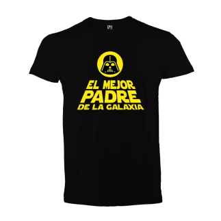 camiseta: el mejor padre de la galaxia