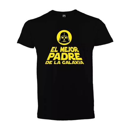 camiseta: el mejor padre de la galaxia