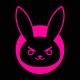 OW DVA Bunny - Contorno