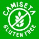 Camiseta Gluten Free - Blanco