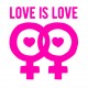 Love is Love - Simbolo Lesb II