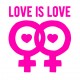 Love is Love - Simbolo Lesb II