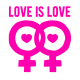 Love is Love - Simbolo Lesb II