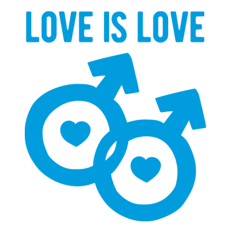 Love is Love - Simbolo Gay