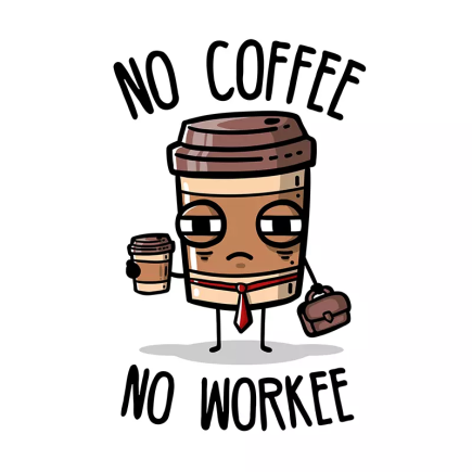 No coffee no workee