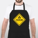 Peligro hombre cocinando
