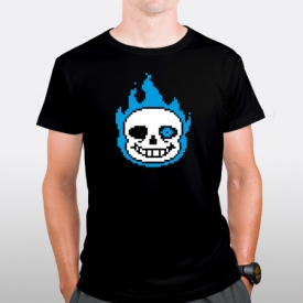 Sans Skull Ojo Azul