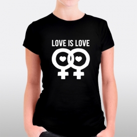 Love is Love - Simbolo Lesb