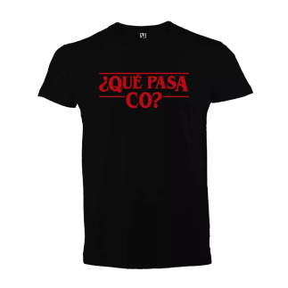 Camisetas con expresiones mañas "Stranger que pasa Co"