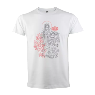 Camisetas originales para maños "Virgen sin temor"
