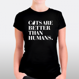 Cats are better than humans