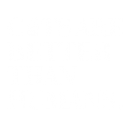 Cats are better than humans