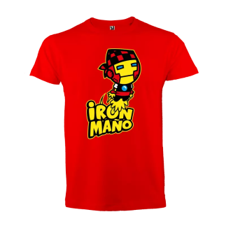 Camisetas frikis para maños "Iron maño"