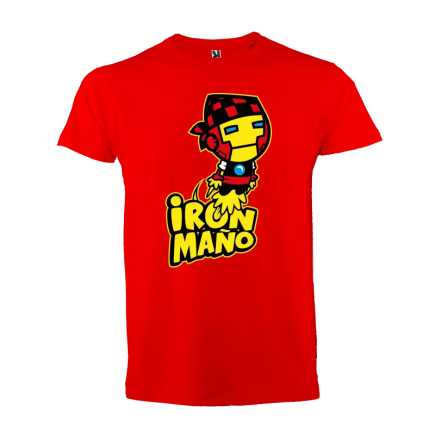 Camisetas frikis para maños "Iron maño"