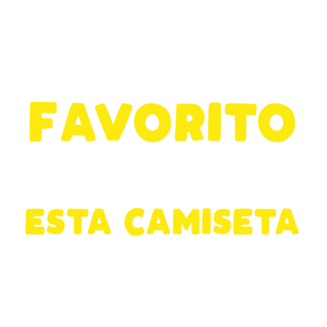 Mi hijo favorita me regaló esta camiseta