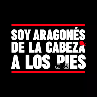 Soy aragones de la cabeza a los pies